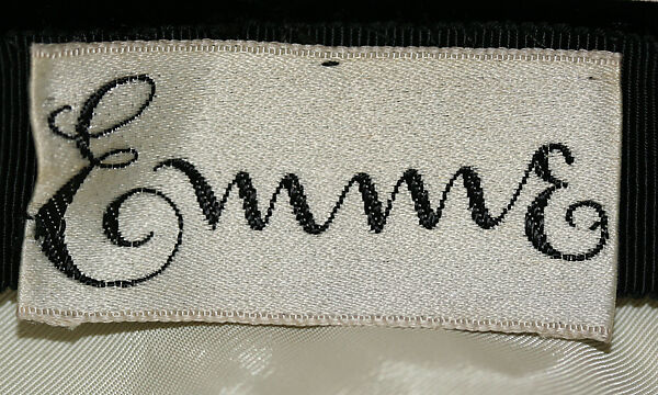 Pillbox hat, Emme, Inc., silk, American