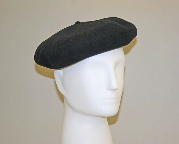 Beret, wool, French 