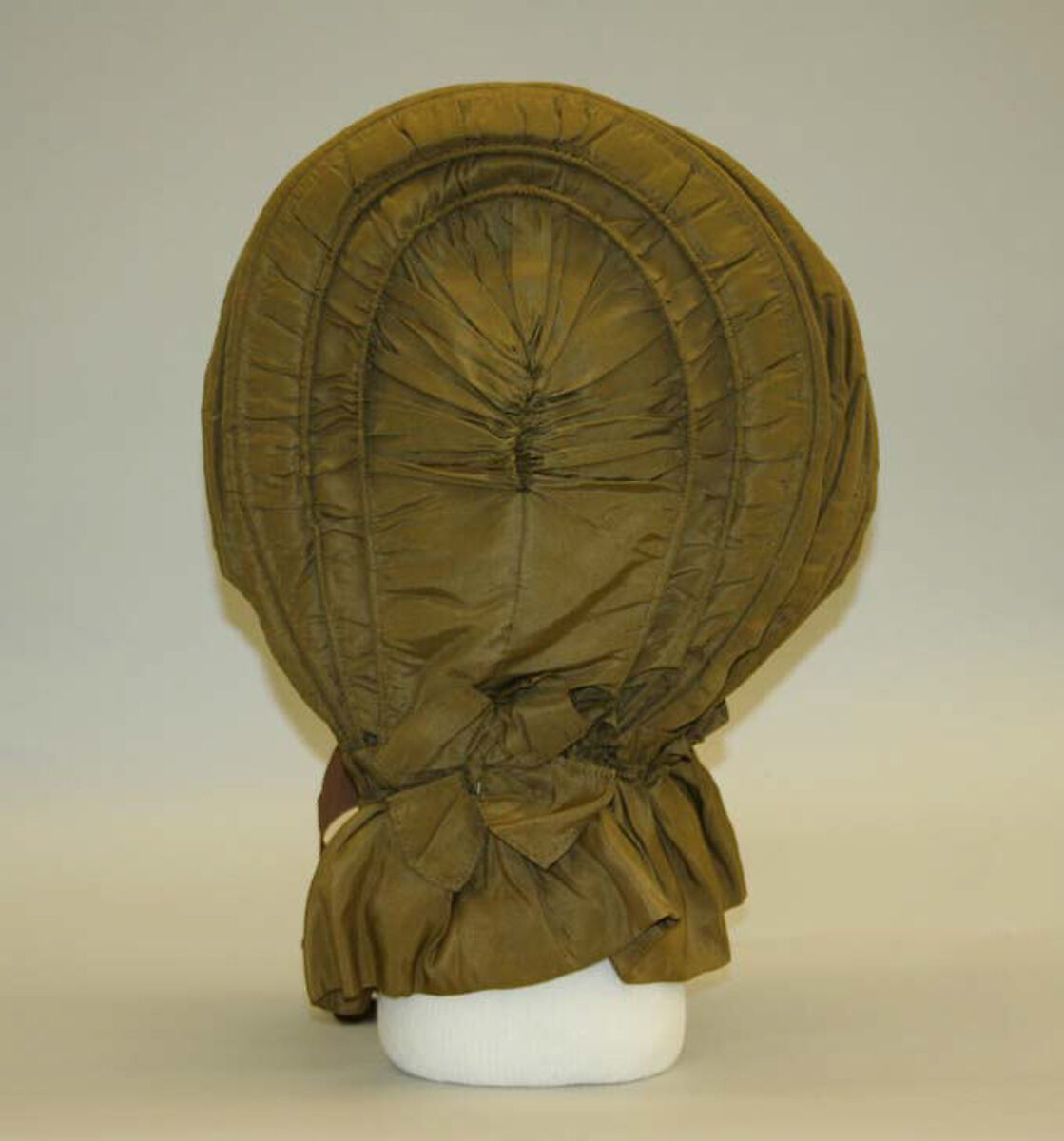 Calash, silk, American or European