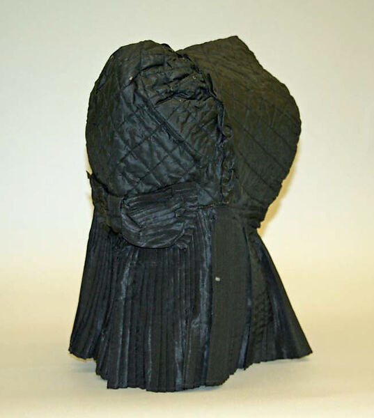 Bonnet, silk, American