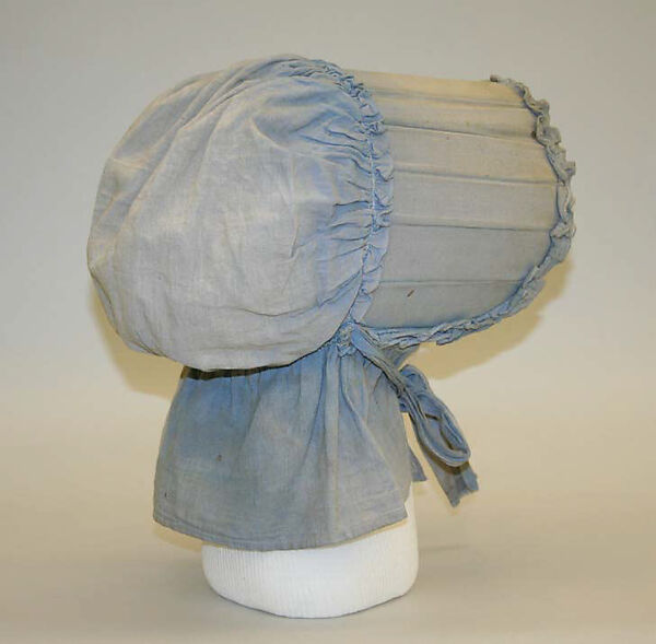 Sunbonnet, cotton, American