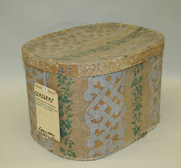 Hatbox, [no medium available], American 