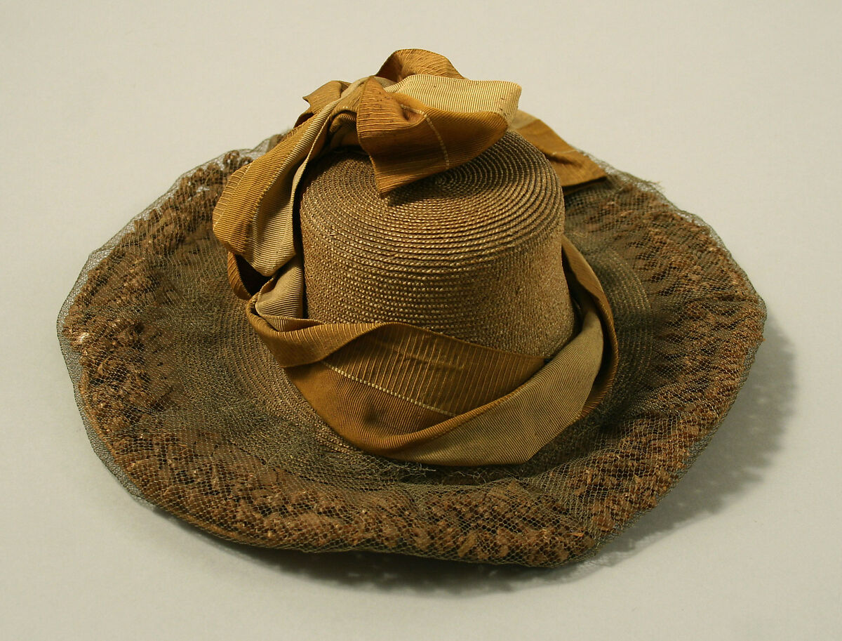 Hat, straw, American