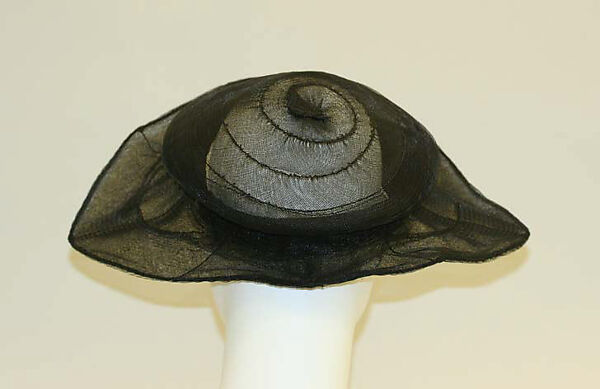 Hat, horsehair, American