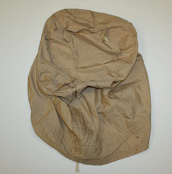 Headdress, silk, American