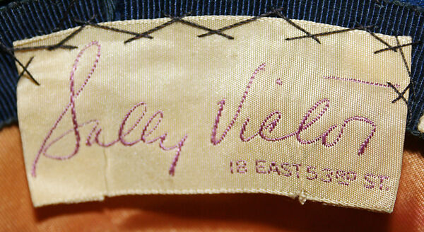 Beret, Sally Victor (American, 1905–1977), [no medium available], American