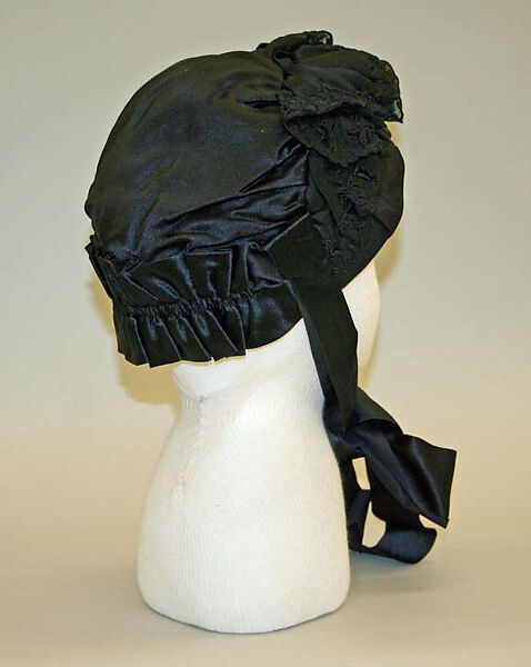Cap, silk, American or European