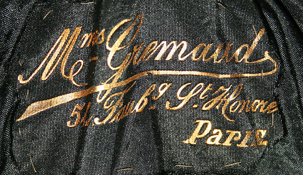 Cap, silk, American or European