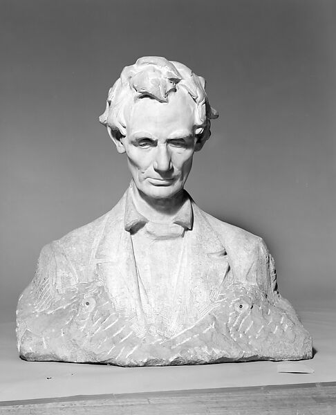 Abraham Lincoln, Andrew O&#39;Connor (American, Worcester, Massachusetts 1874–1941 Dublin), Limestone, American 
