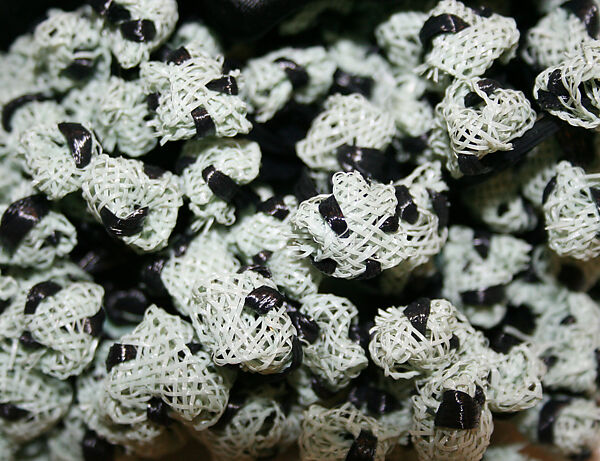 Poke bonnet, Sally Victor (American, 1905–1977), straw, American