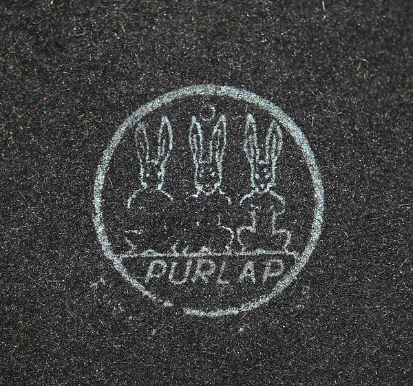 Hat, Hattie Carnegie, Inc. (American, 1918–1965), wool, American