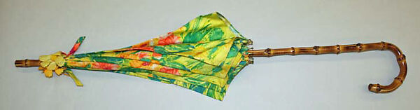 Accessory set, Adolfo (American, born Cuba, Cárdenas 1923–2021 New York), cotton, bamboo, American