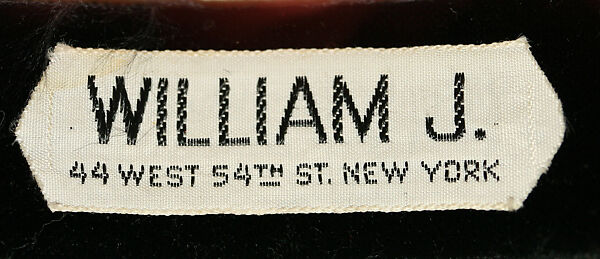 Cocktail hat, William J. (American, 1948–1962), silk, American