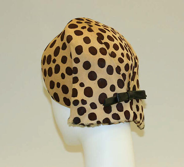 Hat, leather, plastic, American
