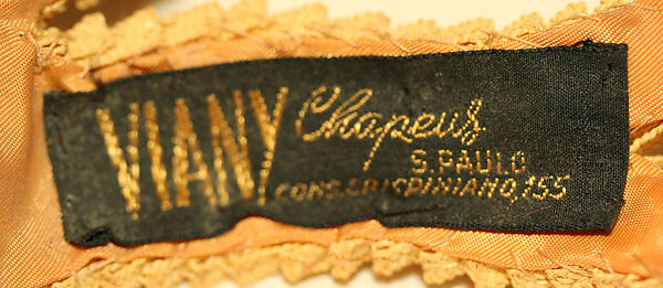 Hat, straw, Brazilian