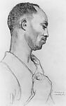 Cleveland Johnson, Violet Oakley (American, Jersey City, New Jersey 1874–1961 Philadelphia, Pennsylvania), Charcoal, white chalk, and pastel on brown laid paper, American