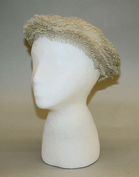 Cap, [no medium available], American or European 