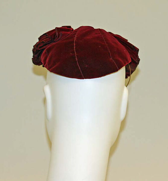 Hat, Bergdorf Goodman (American, founded 1899), silk, American