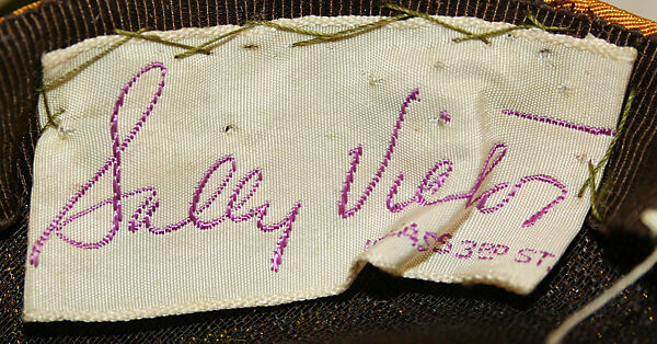Hat, Sally Victor (American, 1905–1977), feathers, American