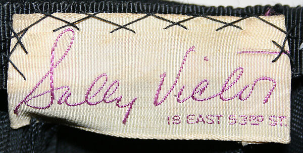 Hat, Sally Victor (American, 1905–1977), fur, American