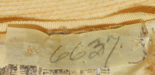 Calot, Bergdorf Goodman (American, founded 1899), straw, American