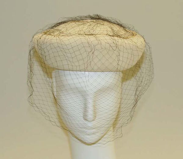 Toque, Bergdorf Goodman (American, founded 1899), wool, American 