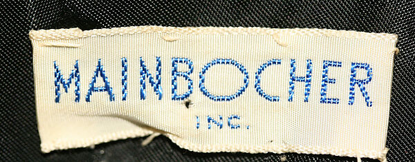 Hat, Mainbocher (French and American, founded 1930), silk, American