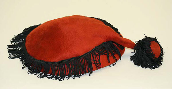 Beret, Bruyère (French, founded 1928–1959), wool, silk, French 