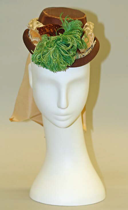 Hat, silk, American