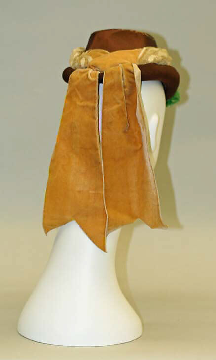 Hat, silk, American