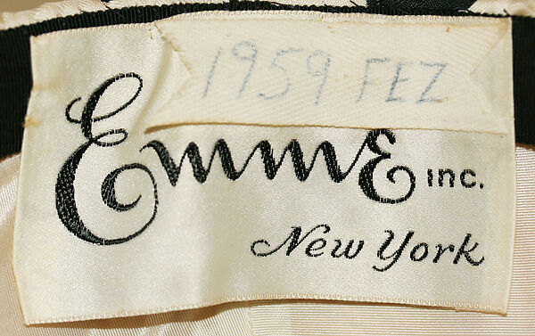 Fez, Emme, Inc., silk, American