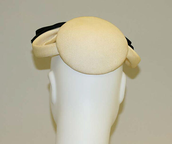 Hat, straw, cotton, rayon, American