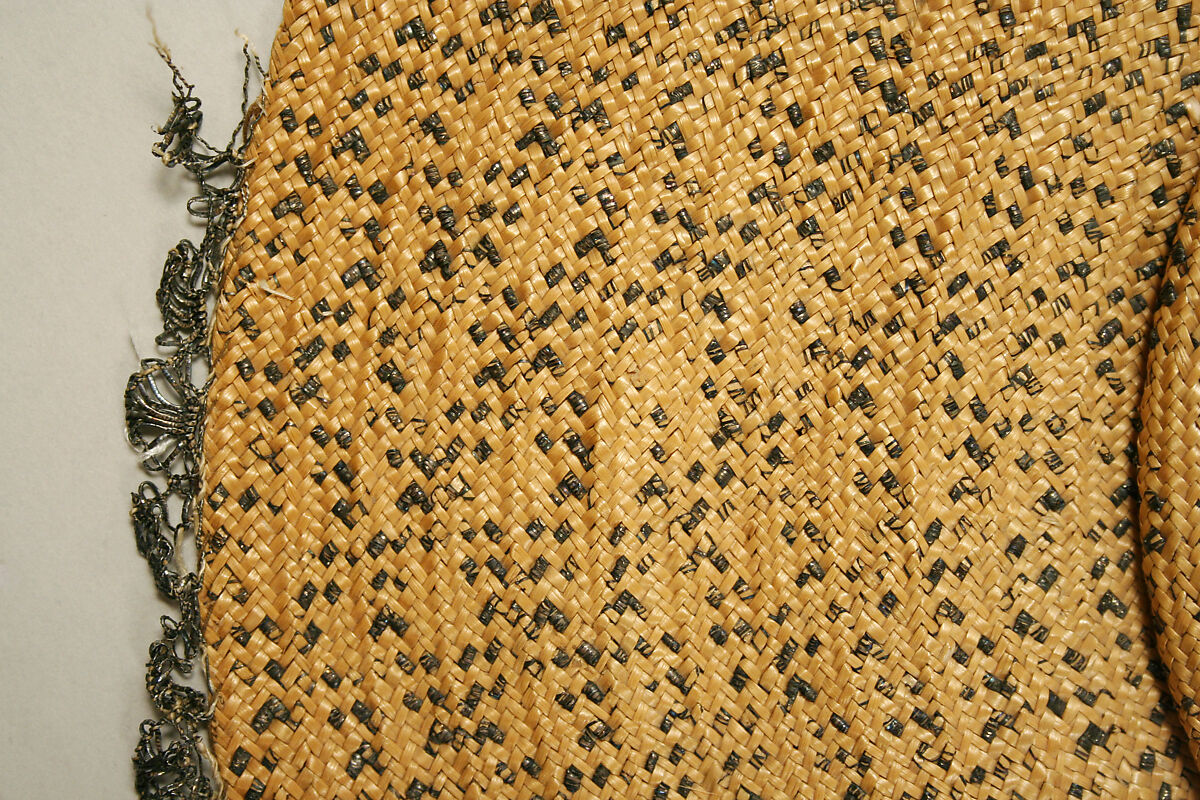 Bergère hat, straw, British