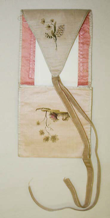 Purse, silk, French 