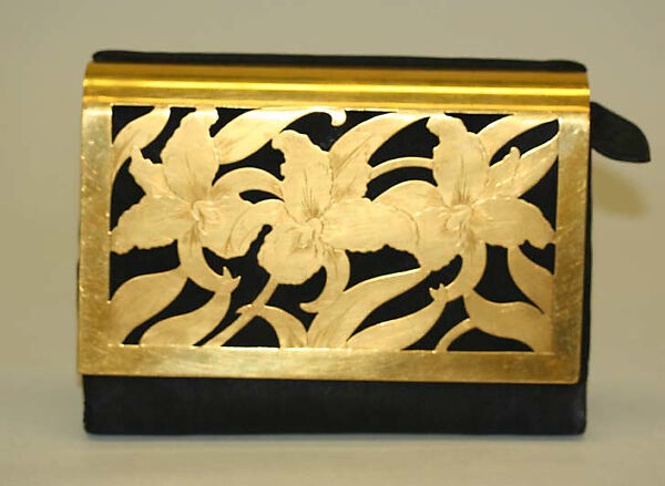 Purse, Harry Rosenfeld, silk, American