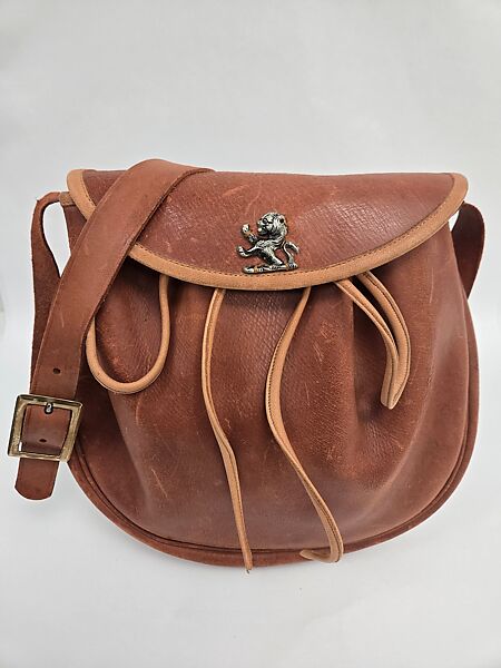 Pouch, Phelps (American, founded 1940), leather, metal, American