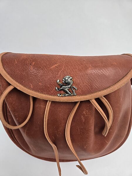 Pouch, Phelps (American, founded 1940), leather, metal, American