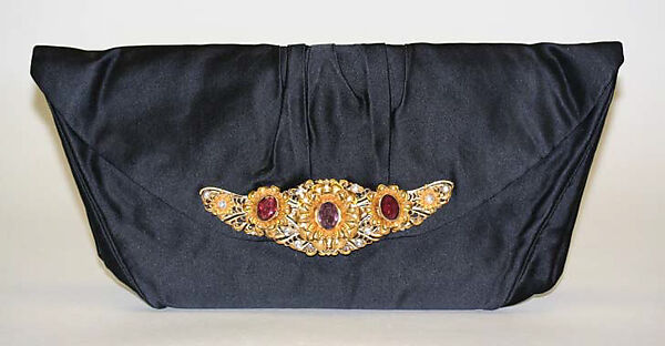 Purse, Harry Rosenfeld, silk, American 