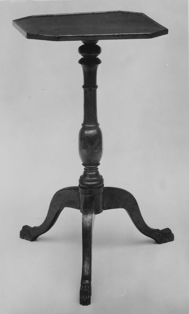 Candlestand, Wood, Chinese, for American market 