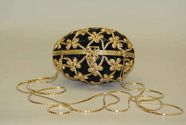 Minaudière, Judith Leiber (American, born Hungary, Budapest 1921–2018 Springs, New York), metal, plastic, leather, American