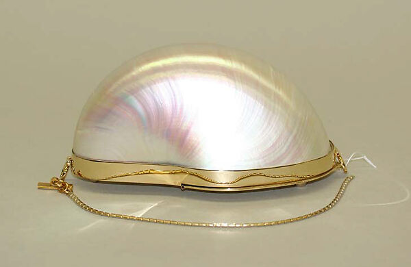 Evening bag, Judith Leiber (American, born Hungary, Budapest 1921–2018 Springs, New York), shell, metal, American 