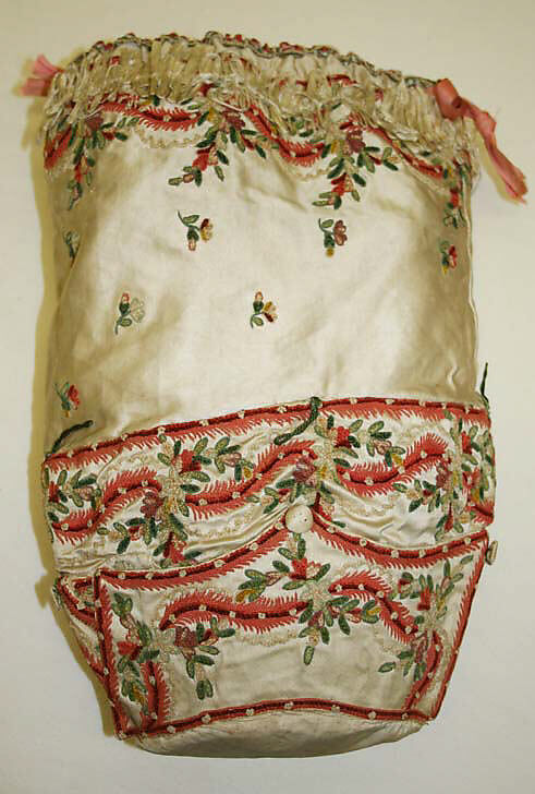 Purse, silk, British 