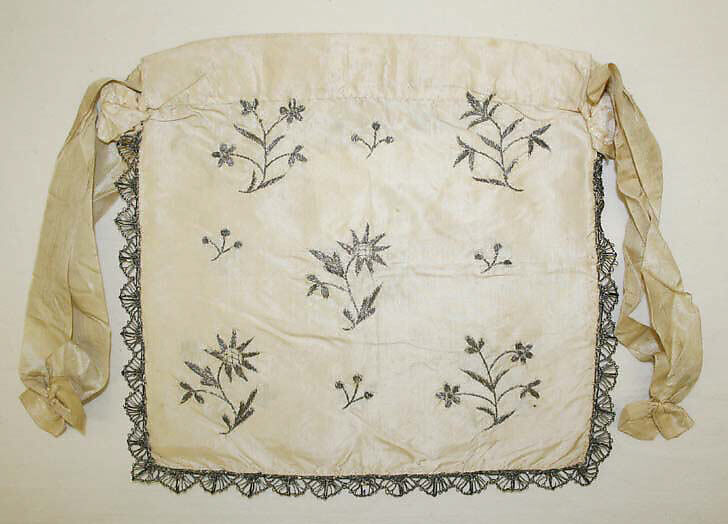 Purse, silk, European 