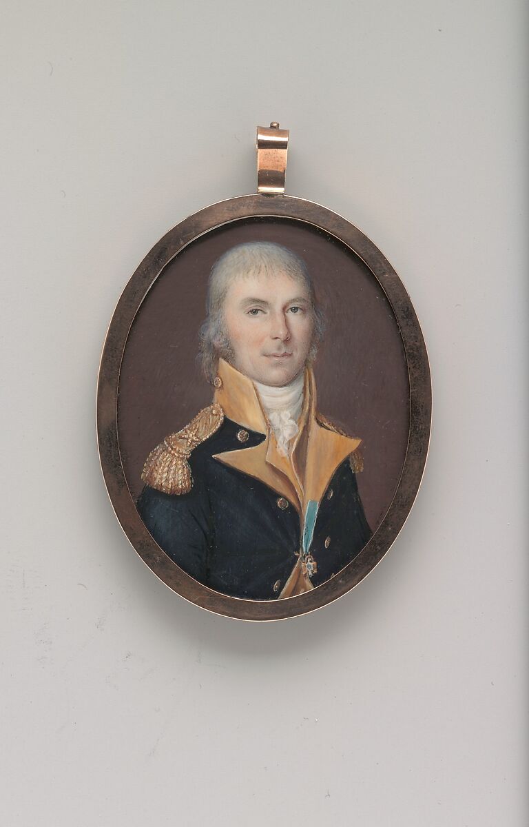 Alexander Murray, Watercolor on ivory, American 