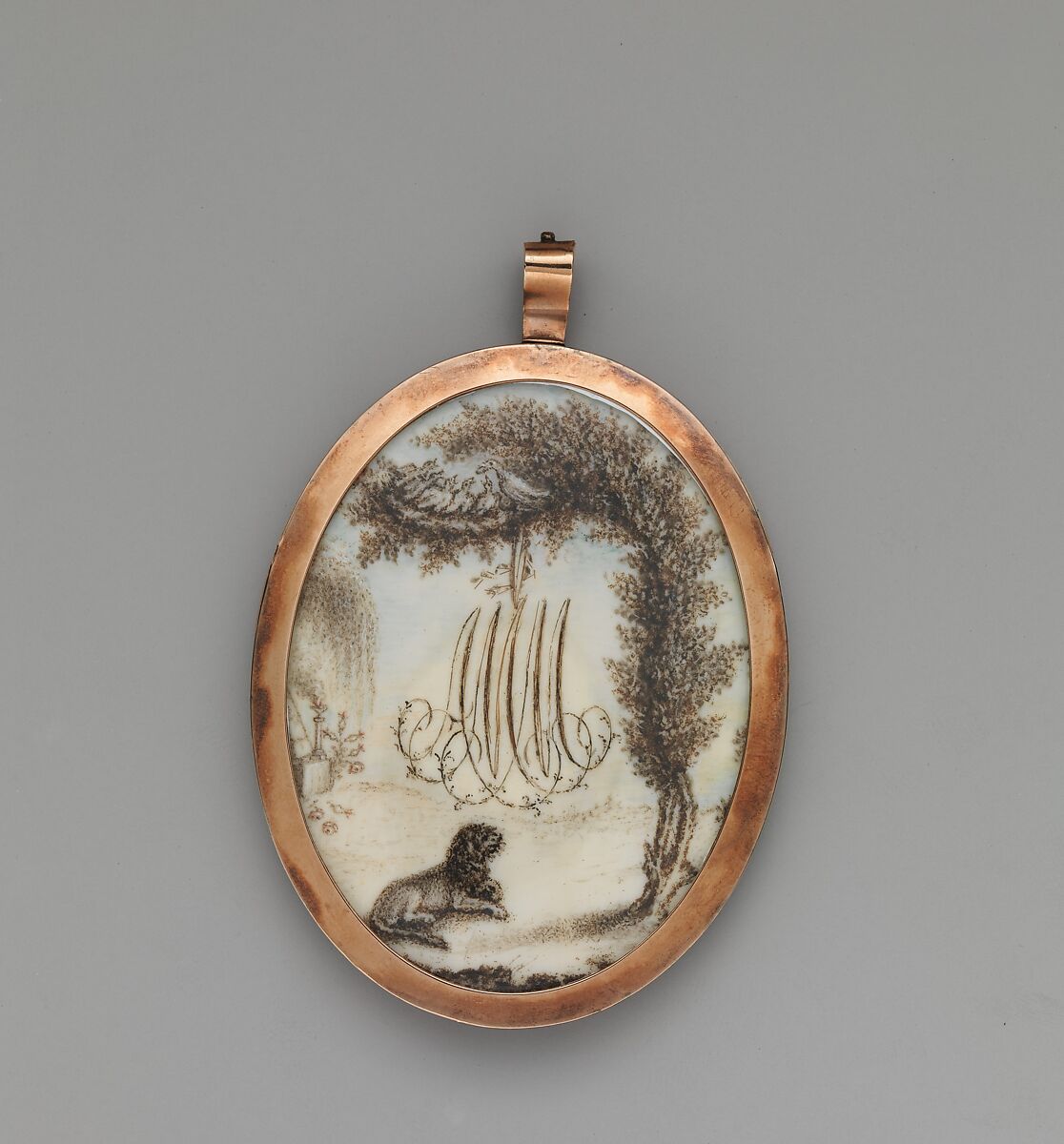 Alexander Murray, Watercolor on ivory, American