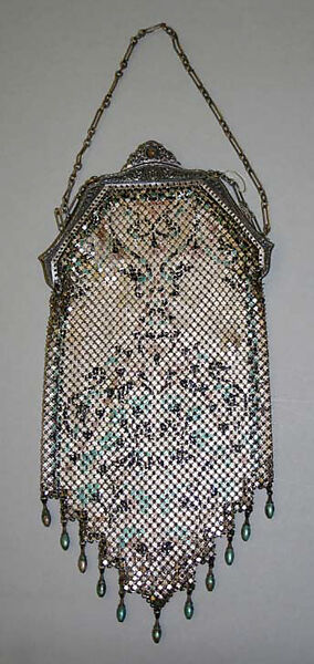 Purse, metal, American 