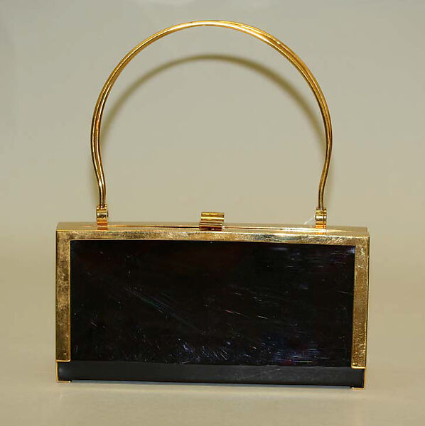 Purse, plastic, metal, American or European 