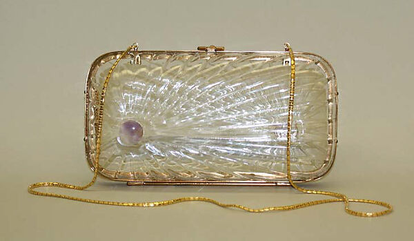 Evening bag, Judith Leiber (American, born Hungary, Budapest 1921–2018 Springs, New York), plastic, metal, American 