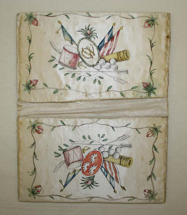 Purse, silk, French