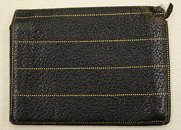 Wallet, Wiener Werkstätte, leather, Austrian 